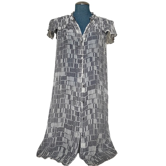 100% Silk Short Sleeve Cami Dress | Banana Republic - Picture 1 of 4